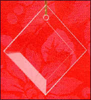 42333 - 3.5" Diamond Ornament